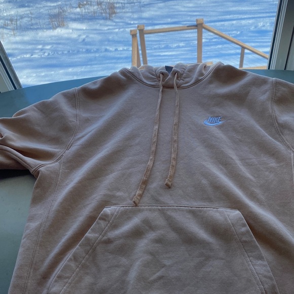 Peach Nike hoodie - Picture 1 of 4
